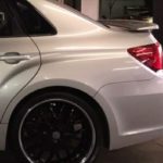 Mag wheels, Black with polished dish with Pirelli P-ZERO tyres