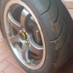 Brand new Bridgestone RE-11S semi slicks with mags.
